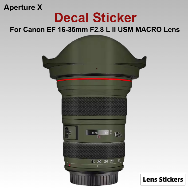 Film Camera 35Mm - Autocollant de protection pour objectif Canon