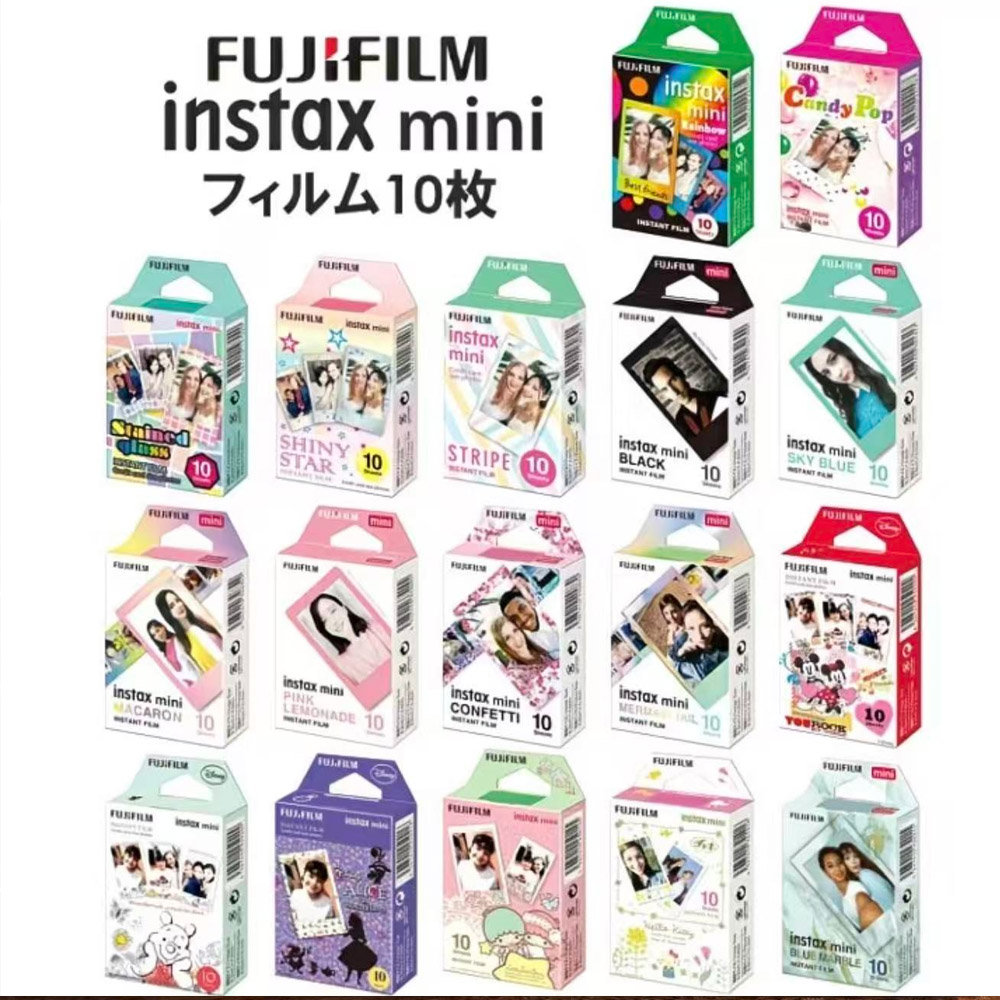 Instant Film Pack - Films Fujifilm blancs de 3 pouces,