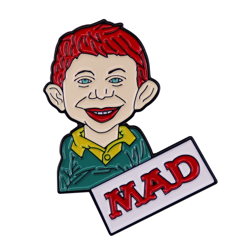 Vintage Collectible Pins - MAD Magazine Alfred E. Neuman –