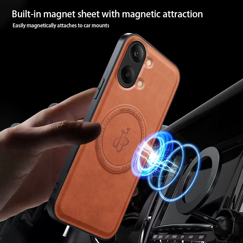 Étui de téléphone en cuir de l - Camera Leather Case avis et prix