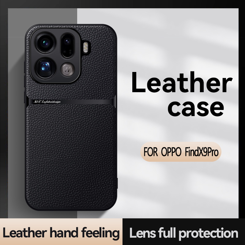 Pour OPPO Find X9 Pro X9 étui  - Camera Leather Case avis et prix
