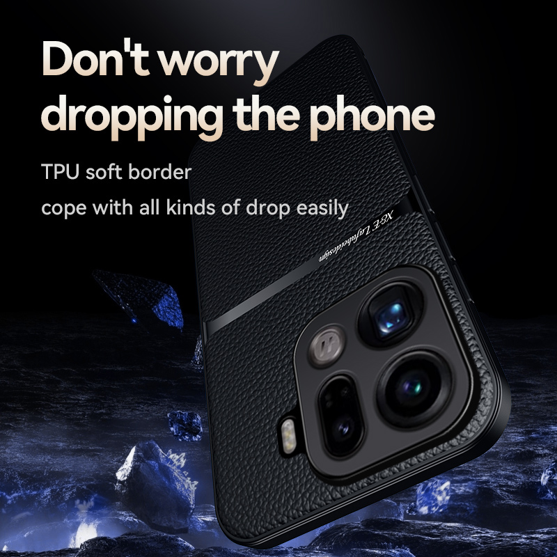 Pour OPPO Find X9 Pro X9 étui  - Camera Leather Case avis et prix