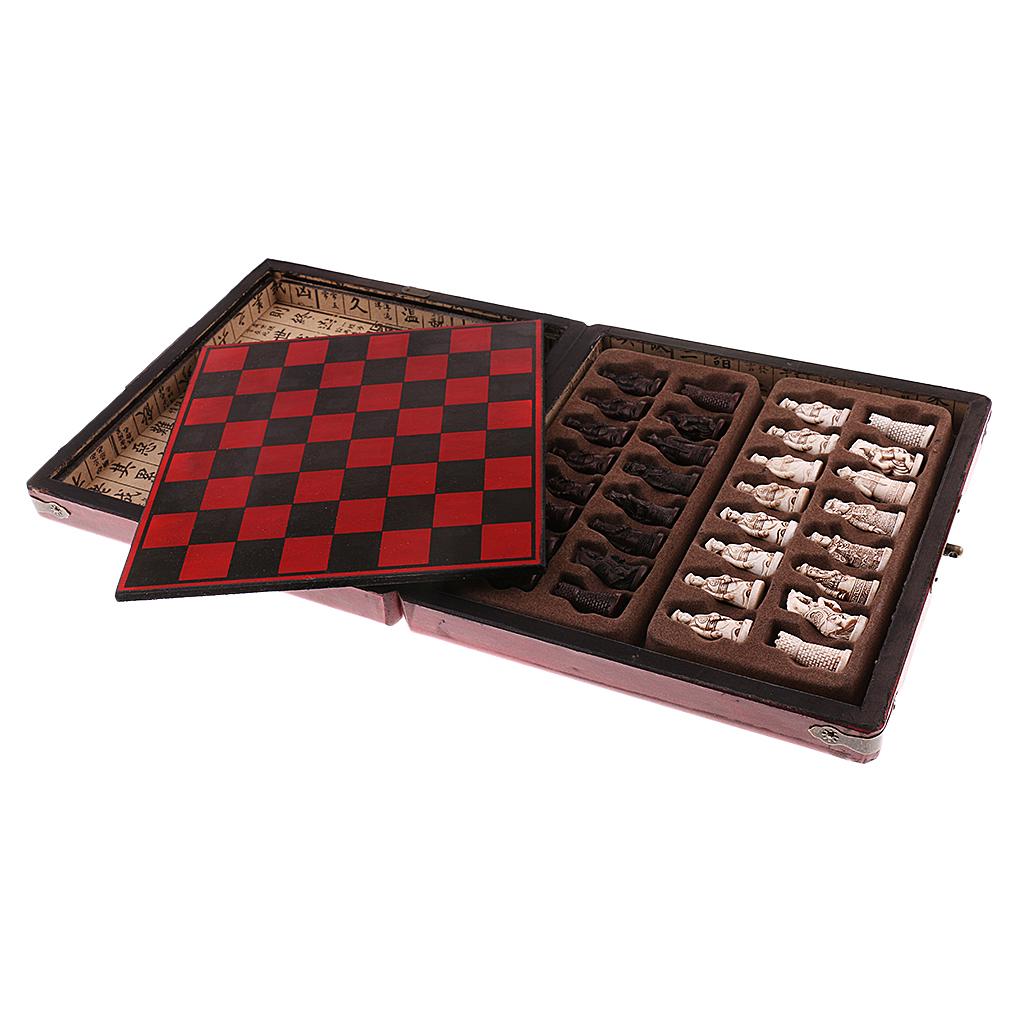 Jeu d'échecs chinois en bois,  - Vintage Collection Playset avis et prix
