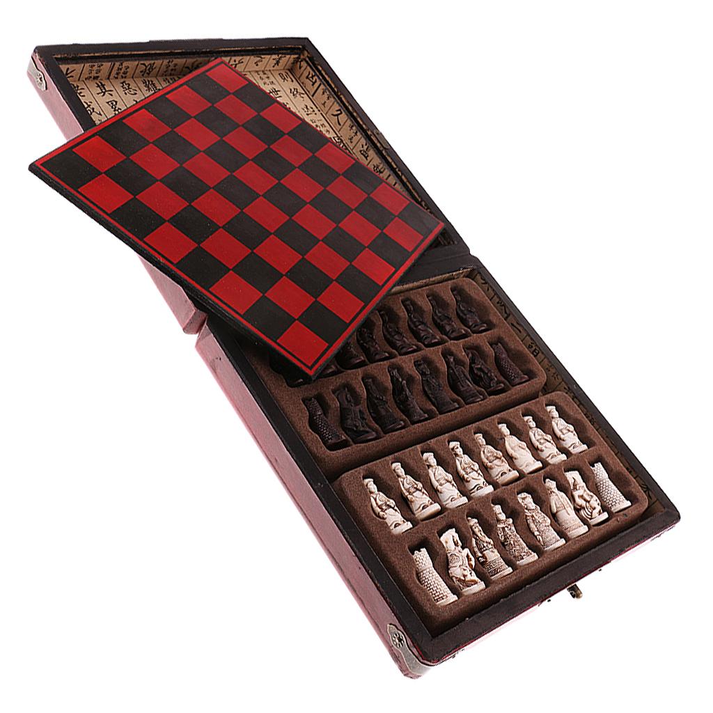Jeu d'échecs chinois en bois,  - Vintage Collection Playset avis et prix