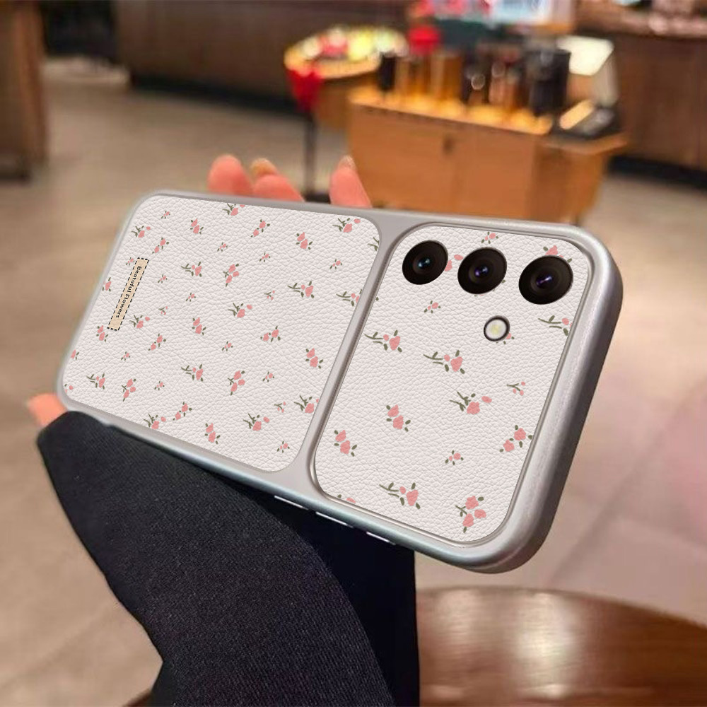 Étui de téléphone en cuir avec - Camera Leather Case avis et prix