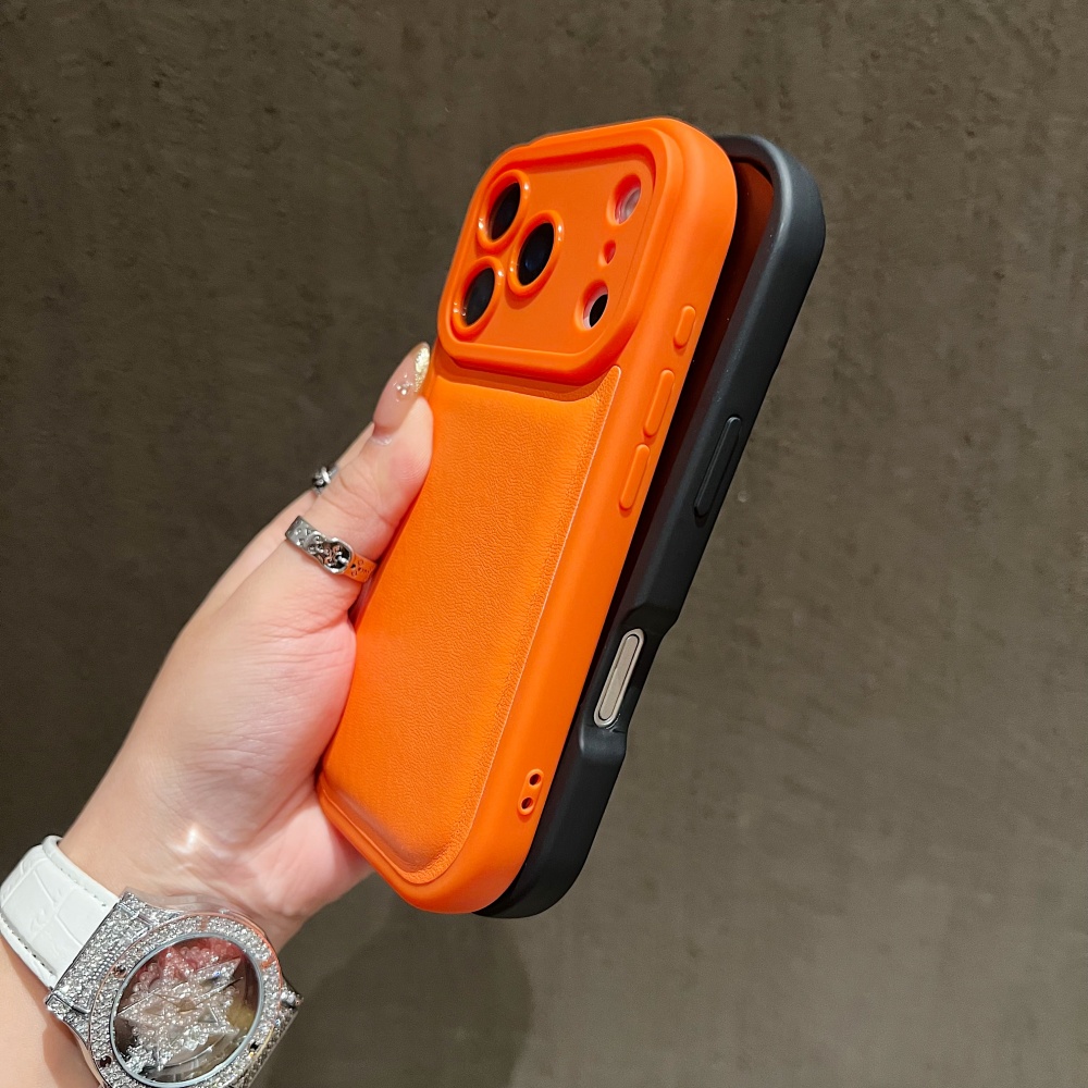 Étui de téléphone en cuir text - Camera Leather Case avis et prix