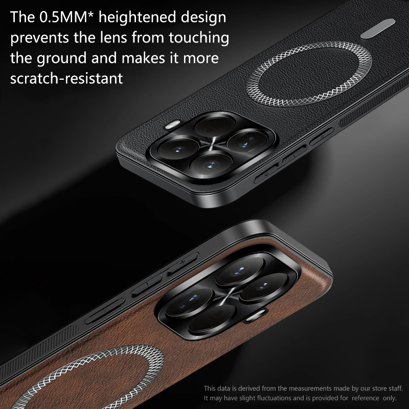 Étui magnétique en cuir antich - Camera Leather Case avis et prix