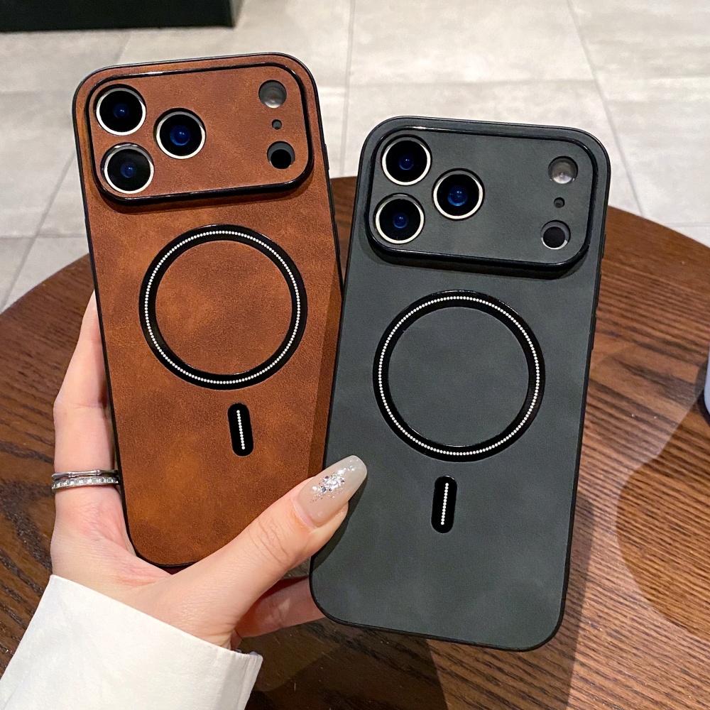 Étui magnétique en cuir de mou - Camera Leather Case avis et prix