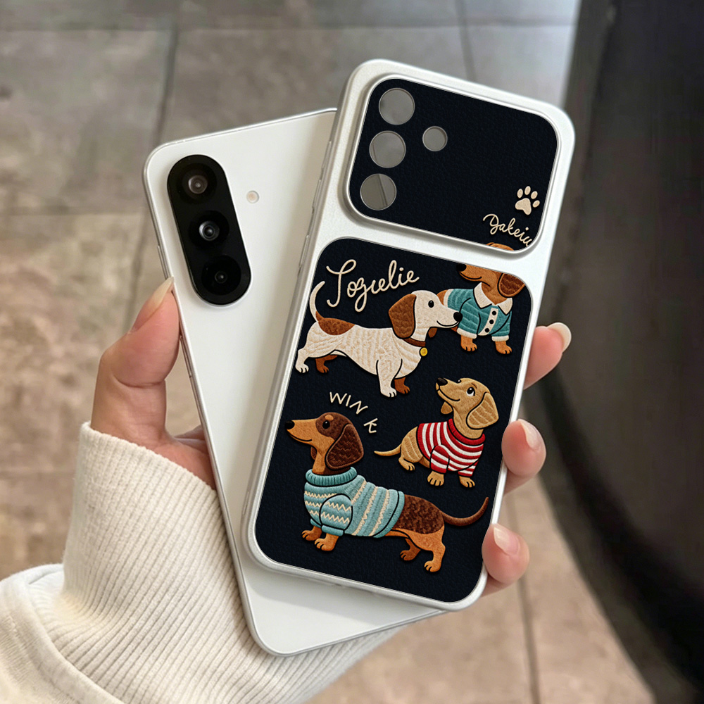 Étui de téléphone en cuir moti - Camera Leather Case avis et prix