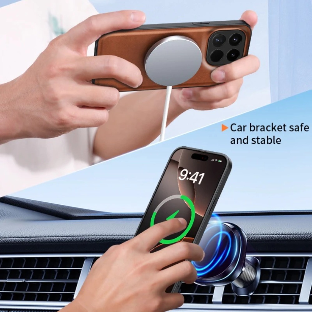 Étui magnétique en cuir PU pou - Camera Leather Case avis et prix