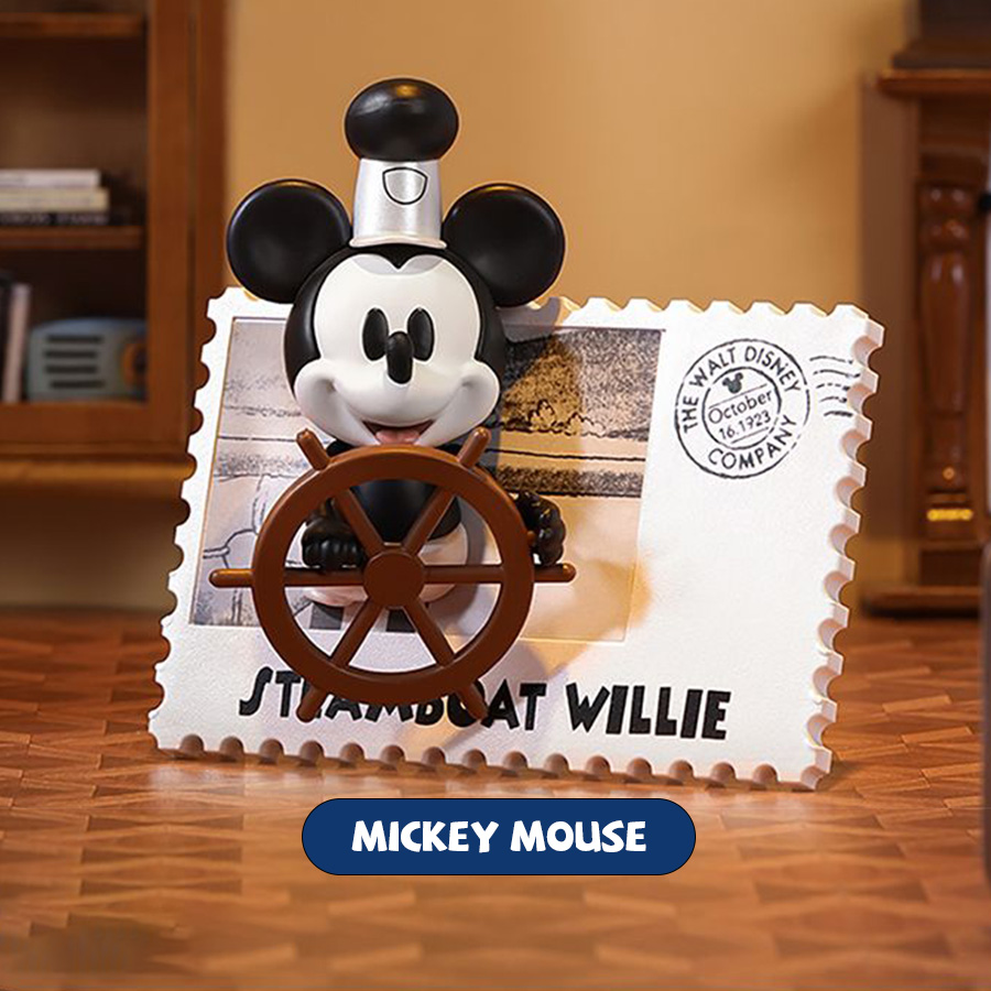 MINISO Disney Blind Box Série  - Collectible Vintage Disney Stamps avis et prix