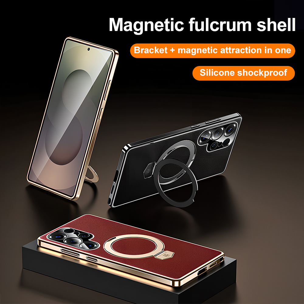 Étui de téléphone magnétique M - Camera Leather Case avis et prix