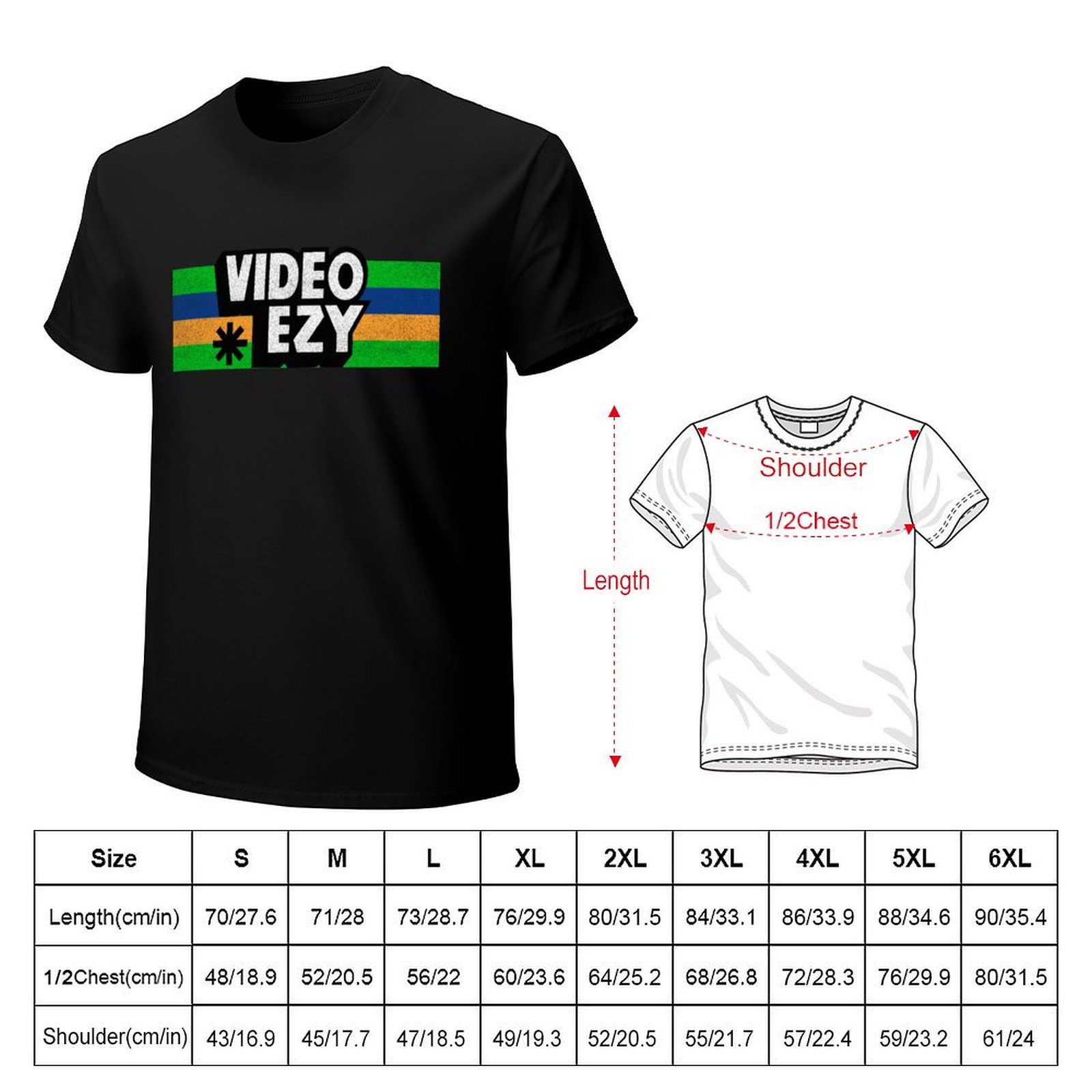 T-shirt vintage Canberra Strip - Canberra Vintage & Collectible Centre Reviews avis et prix